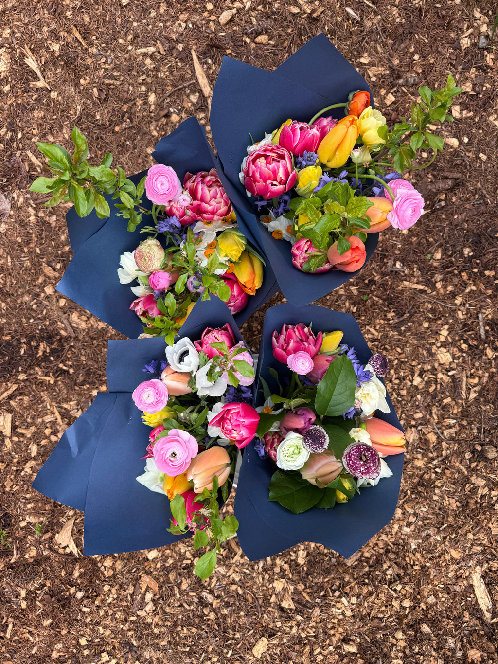 Mother’s Day Wrapped Bouquet