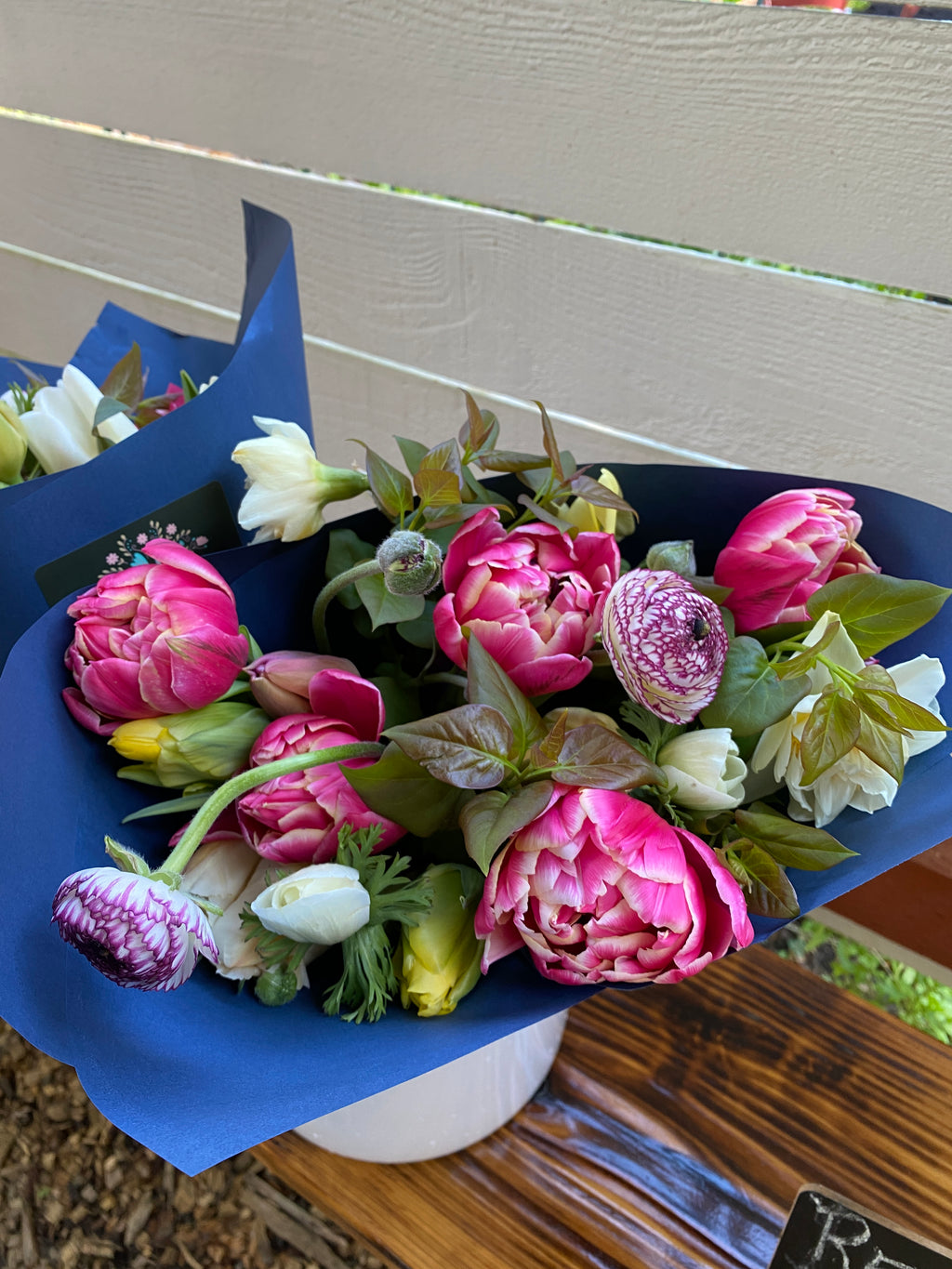 Fresh Cut Wrapped Bouquet - Farmstand Pickup Only