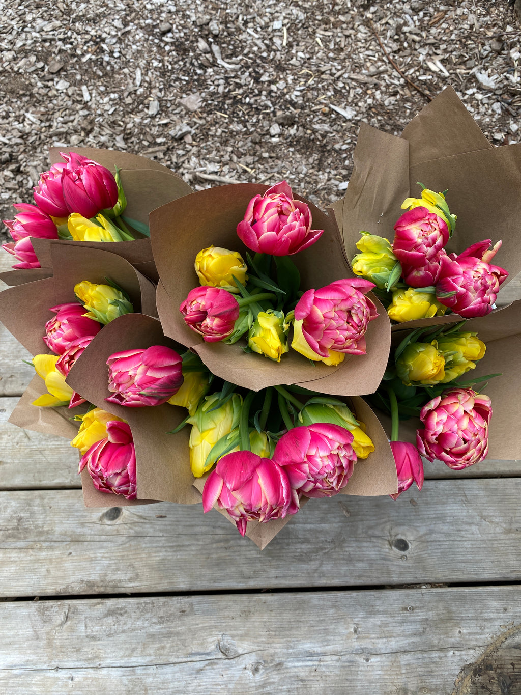Fresh Cut Wrapped Bouquet - Farmstand Pickup Only