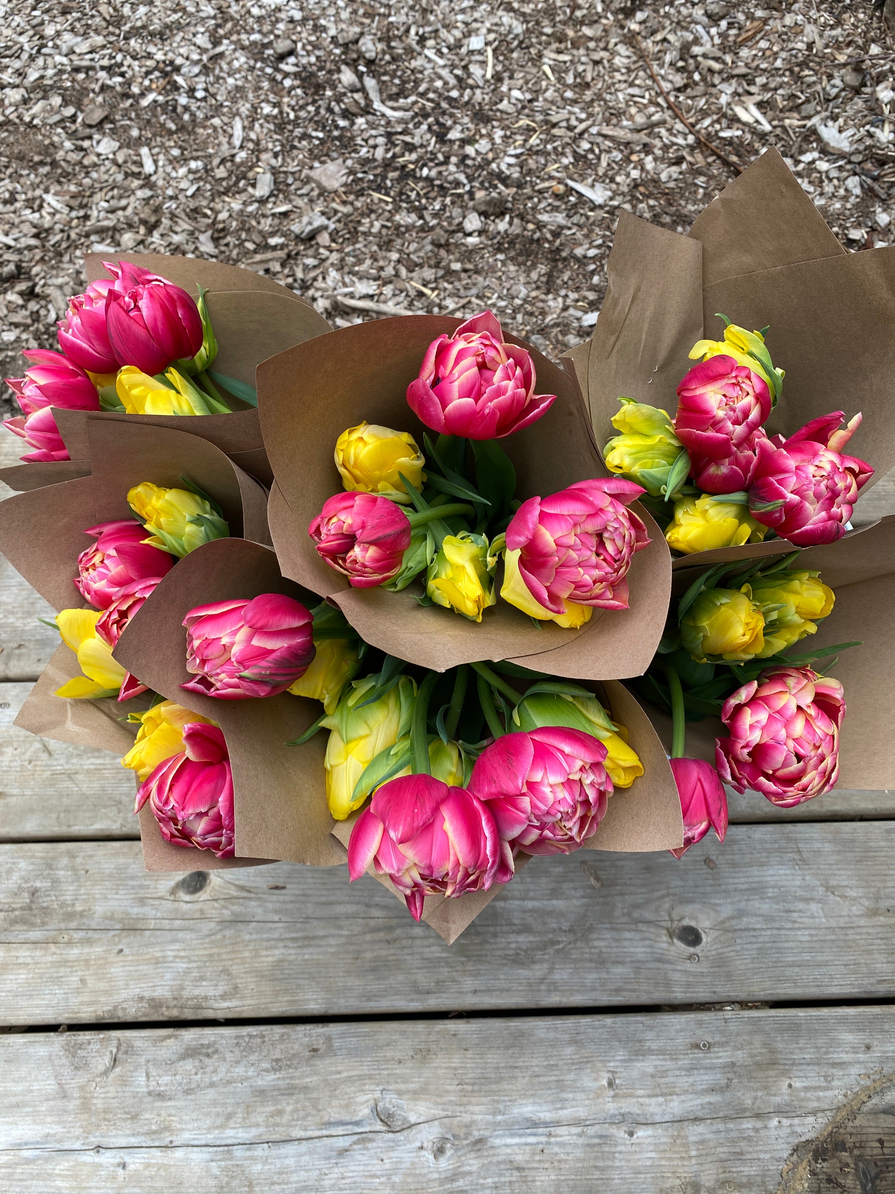 Fresh Cut Wrapped Bouquet - Farmstand Pickup Only