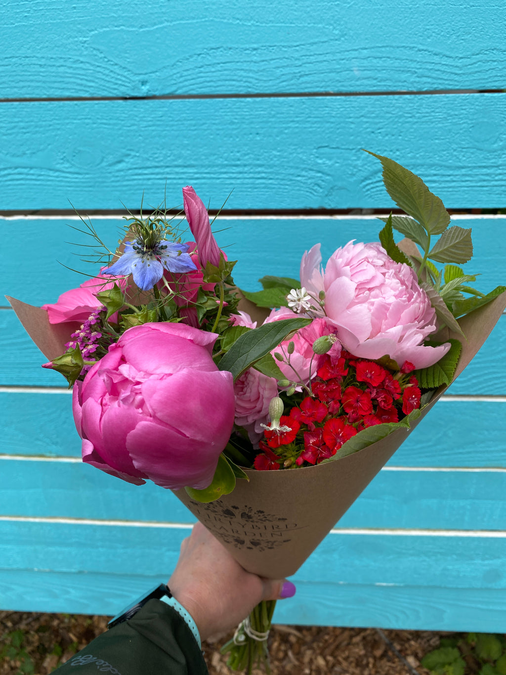 Fresh Cut Wrapped Bouquet - Farmstand Pickup Only