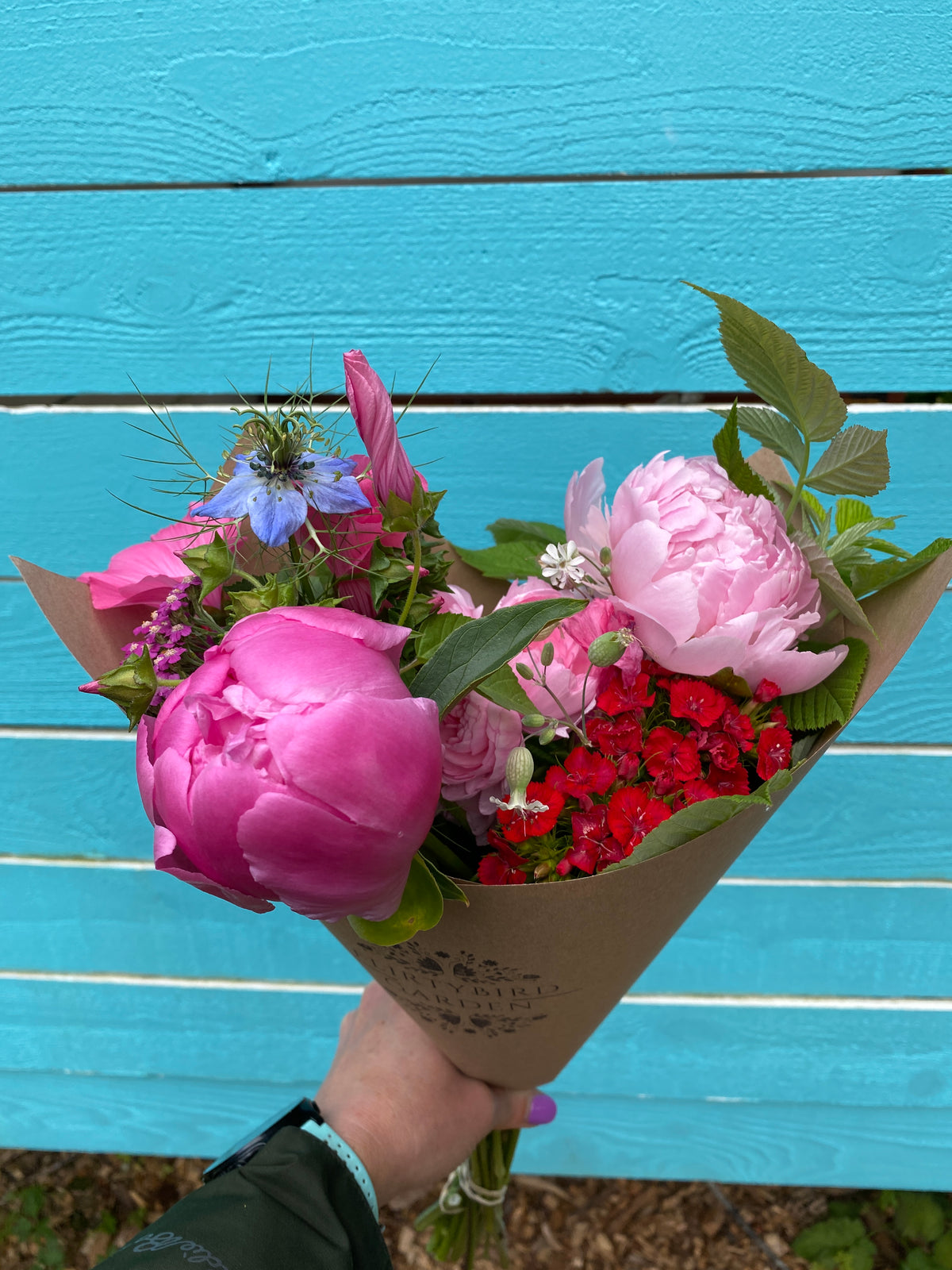 Fresh Cut Wrapped Bouquet - Farmstand Pickup Only