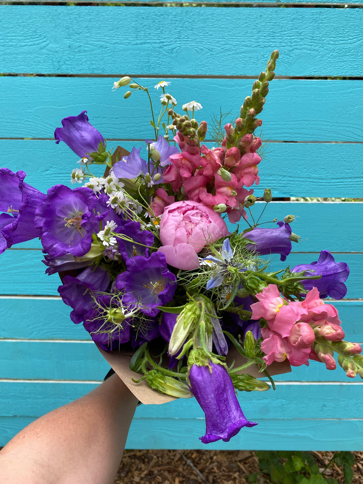 Fresh Cut Wrapped Bouquet - Farmstand Pickup Only